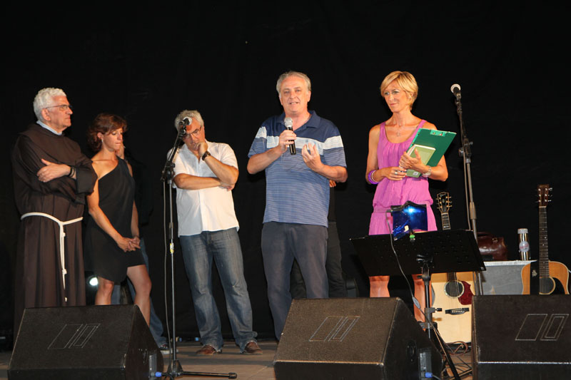 Fra Beppe Prioli, Camilla Ferrari, Massimo Bubola, Livio Ferrari e Micaela Faggiani